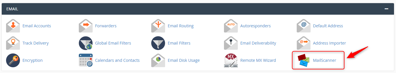 Mailscanner icon